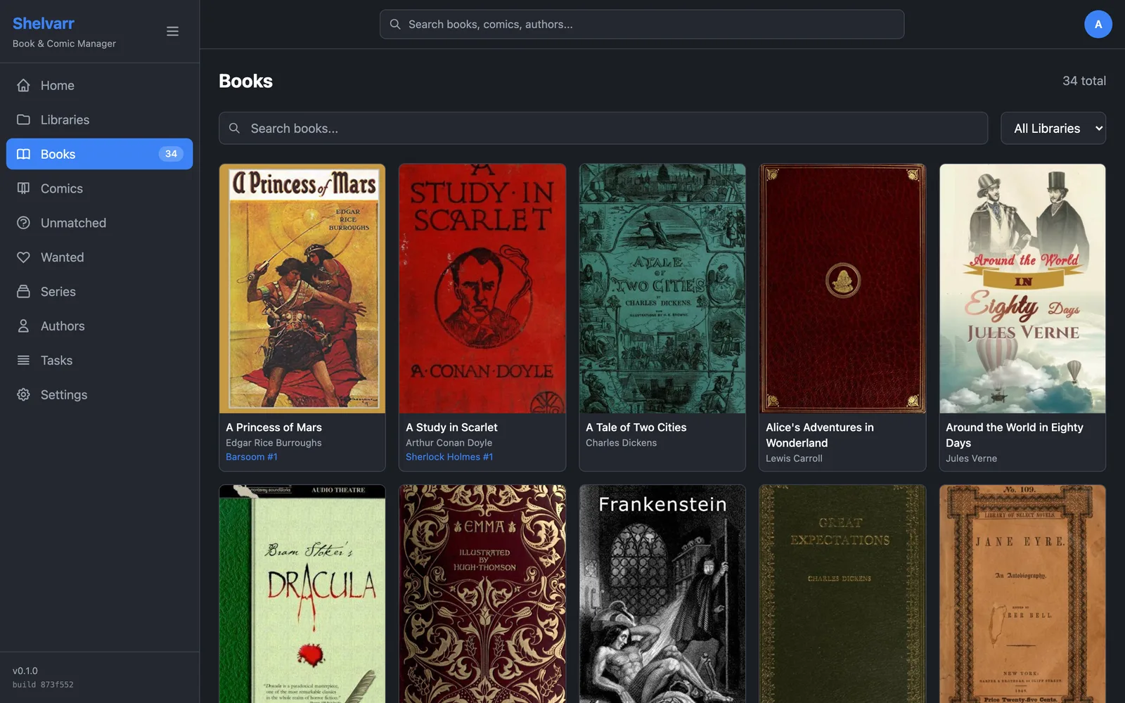 The book library
