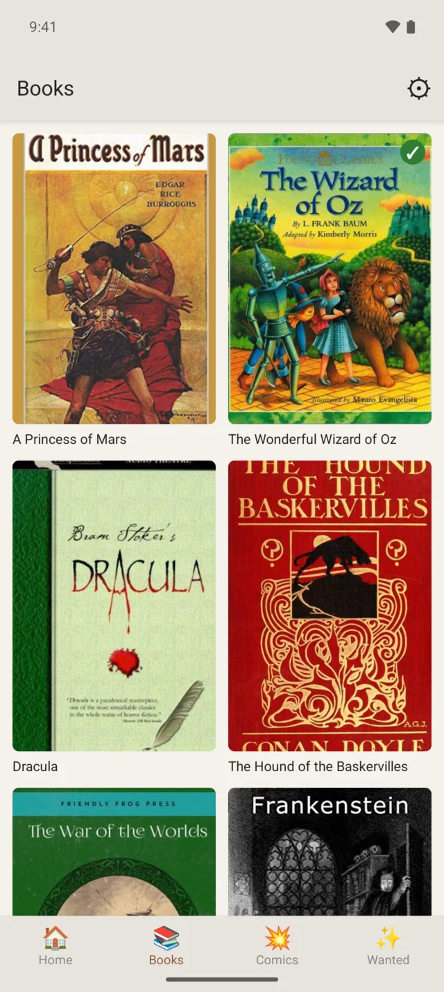 Stackarr's book library